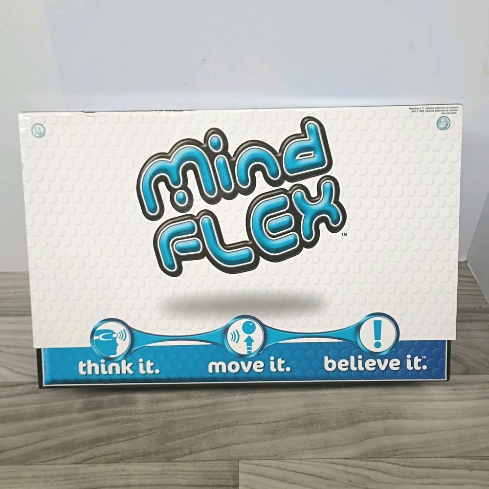 MindFlex Game Mattel 2009 Obstacle Think Believe Move TESTED WORKS COMPLETE